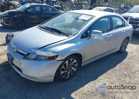 2006 Honda Civic Lx z USA, uszkodzony, nr VIN 1HGFA16546L074689